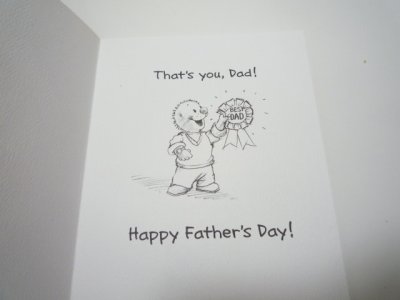 画像1: 父の日　カードＳ　best dad
