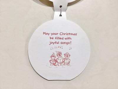 画像1: クリスマスオーナメントカード　合唱