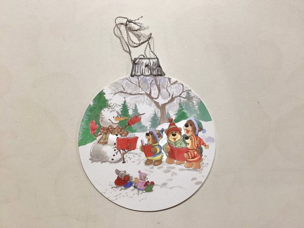 画像1: クリスマスオーナメントカード　合唱 (1)